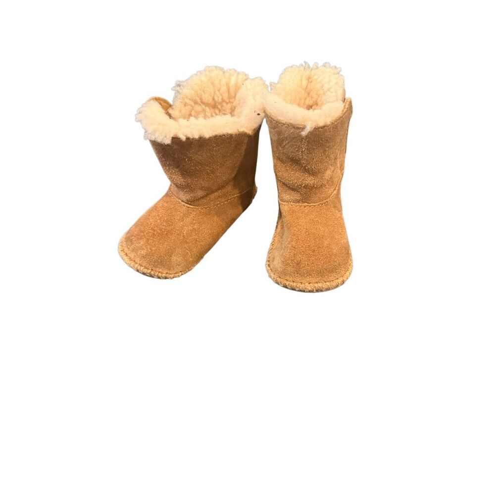 UGG Kids Chestnut Sheepskin Booties